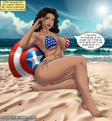 america chavez from marvel by justicehentai.com
