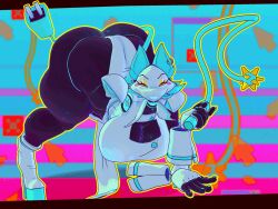 tasque manager (cryptiacurves) from deltarune by cryptiacurves