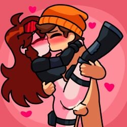 agent_gf_(friday_night_funkin) auburn_hair cheating cheating_(relationship) cheating_female cheating_girlfriend fnf_mods friday_night_funkin girlfriend_(friday_night_funkin) naranjito_chuy naranjitochuy netorare ntr self_insert youtube_hispanic