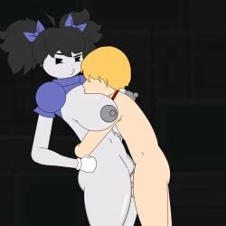 animated big_breasts breasts cum_in_pussy cum_inside female impregnation inflation larger_female larger_penetrated pussy scylla_(smite) smile smite standing_sex tagme tvcomrade123 vaginal_penetration video