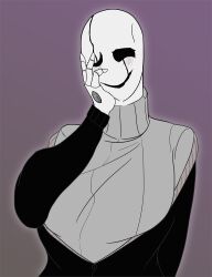 fem gaster from undertale by mashmichi