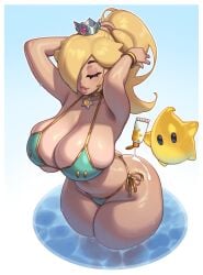 1girls age_difference ass big_ass big_breasts big_butt big_hips big_thighs blonde_female blonde_hair breasts buttocks caucasian caucasian_female curvaceous curvaceous_female curvaceous_figure curvy curvy_body curvy_female curvy_figure female gigantic_ass gigantic_boobs gigantic_breasts gigantic_butt gigantic_tits height_difference high_quality high_resolution hips huge_ass huge_boobs huge_breasts huge_butt huge_hips huge_thighs long_hair luma mario_(series) massive_ass massive_boobs massive_breasts massive_butt massive_hips massive_thighs massive_tits milf nintendo princess_rosalina rizdraws sexy sexy_female size_difference sun_block thick_thighs thighs voluptuous voluptuous_female voluptuous_milf white_body white_skin