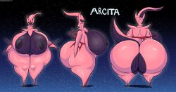 absurd_res anthro arceus ass big_ass big_breasts big_butt breasts busty butt digital_media_(artwork) enormous_ass enormous_butt fan_character female finalofdestinations gigantic_ass gigantic_butt hi_res huge_ass huge_breasts huge_butt hyper hyper_ass hyper_butt large_ass large_butt massive_ass massive_butt nintendo original_character pokémon_(species) pokemon pokemon_(species) simple_background solo thick_ass thick_thighs video_games wide_hips