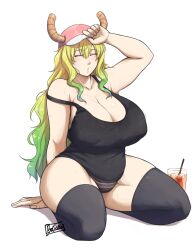 quetzalcoatl (dragon maid) from miss kobayashi's dragon maid by batako
