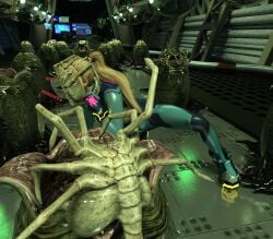 facehugger from alien (franchise) by that3dartist