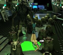 facehugger from alien (franchise) by that3dartist