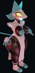 1girls 3d ass big_ass big_breasts big_butt blender body breasts chubby_female curvy_female curvy_figure deltarune female half_naked model nipples tasque_manager_(deltarune) thick_legs thick_thighs undertale video_game video_games wide_hips