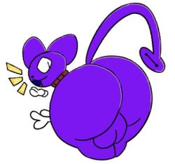 alien anthro anus ass balls big_butt bob_(superiorfoxdafox) domestic_cat felid feline felis genitals low_res male mammal presenting presenting_hindquarters solo