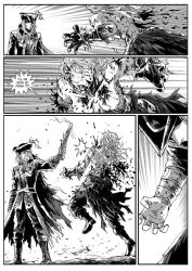 2girls alice blood bloodborne comic crying defeated exhibitionism exposed_breasts female female_only femdom fight fromsoftware guro imminent_yuri lady_maria_of_the_astral_clocktower love royalty sad sony_corporation sony_interactive_entertainment tragic_backstory unknown_artist victorian video_games yuri