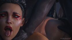 3d anus apex_legends big_butt big_penis dark-skinned_female dark-skinned_male dark_skin female four_on_one interracial latina loba loba_(apex_legends) male quadruple_anal quadruple_penetration red_hair red_lipstick thefallen3dx