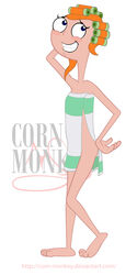 candace_flynn corn_monkey disney female female_only human phineas_and_ferb solo tagme