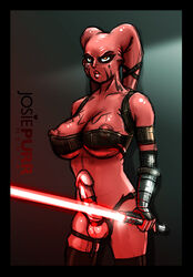 futanari intersex josiepurr star_wars straight_hair twi'lek