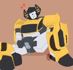 artist_request cum_on_fingers cuntboy cuntboy_only fingering grin heart intersex pussy_juice sunstreaker transformers