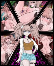 1boy 1girls 2022 :>= anon areolae ass ass_grab back backboob bangs bent_over big_breasts blonde_hair blouse blowjob blue_eyes bodily_fluids breasts breasts_apart cleavage clothed_female collar completely_nude crown danganronpa danganronpa_(series) danganronpa_1 danganronpa_2:_goodbye_despair dark-skinned_male dark_skin digital_media_(artwork) doggy_style fellatio female female_human female_penetrated from_behind from_behind_position from_below fucked_silly glasses groin hair hair_ornament human human_only interracial junko_enoshima large_breasts light-skinned_female light_skin looking_pleasured male male/female male_human male_penetrating male_penetrating_female male_with_female multiple_views naked navel neckwear nipples nude nude_female nude_male open_clothes outercourse paizuri penetration penis ponytail pubic_hair pubic_hair_in_mouth pussy red_nail_polish red_nails rolling_eyes sex sex_from_behind shirt short_shirt shorts side_ponytail smiling smooth_skin stomach straight strawberry_blonde_hair stray_pubic_hair sucking_penis tagme_(artist) thick_thighs thighs tongue tongue_out twintails v vacuum_blowjob vacuum_fellatio vaginal_insertion vaginal_penetration vaginal_sex