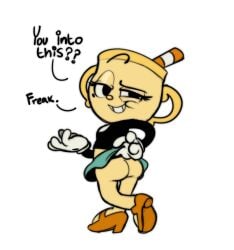 ms. chalice from cuphead (game) by hexanne