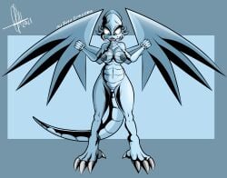 2021 blue-eyes_white_dragon commission dragussy female hi_res tagme transformation uncensored yu-gi-oh! zcomic