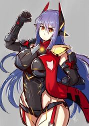 1girls 5_fingers benbeau big_breasts breasts eye_contact female female_only flexing flexing_bicep grey_background hips human human_only humanoid large_breasts light-skinned_female light_skin long_hair looking_at_viewer orange_eyes poppi_(xenoblade) poppi_qtpi_(xenoblade) purple_hair robot robot_girl robot_humanoid robot_joints simple_background smile smiling smiling_at_viewer solo solo_female tagme thick thick_thighs thighs wide_hips xenoblade_(series) xenoblade_chronicles_2