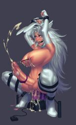 1futa ahe_gao anal anal_insertion animal_ears areolae balls big_ass big_breasts bondage breasts bunny_ears bunny_futa cum cumming device_bondage dildo dildo_in_ass dildo_sitting ejaculation erection fat_ass full-package_futanari futa_only futanari futasub gloves hairless_balls hands-free handsfree_ejaculation heels huge_breasts huge_cock humanoid humanoid_penis kemonomimi lactation light-skinned_futanari light_skin long_hair mostly_nude nipple_torture nipples nude nude_futanari orgasm pale_skin penis pirate-cashoo sex_machine solo sperm sponty stockings submissive submissive_futa submissive_futanari vaginal_insertion white_eyes white_hair zombiepirate