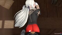 16:9_aspect_ratio 3d all_fours animated ass bent_over big_ass blush breasts byleth_(fire_emblem) byleth_(fire_emblem)_(male) clothing doggy_style edelgard_von_hresvelg female fire_emblem fire_emblem:_fuukasetsugetsu fire_emblem:_three_houses garreg_mach_monastery_uniform gloves hair high_resolution inviting_to_sex large_breasts large_filesize leggings legwear long looking_back male mp4 nintendo no_sound overused23 pantyhose pov presenting presenting_ass presenting_hindquarters purple_eyes red_legwear red_pantyhose ribbon sex skin_tight taken_from_behind tight_clothes torn_clothes torn_clothing torn_legwear torn_pantyhose video white_hair