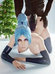 luna (dota) from christmas by blackedr34