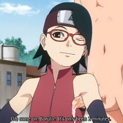 armpit armpit_fetish armpit_sex armpits boruto:_naruto_next_generations edit female fetish glasses kink lowpits20 naruto premature_ejaculation sarada_uchiha uzumaki_boruto