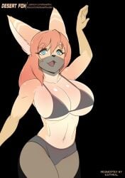 1girls belly_dancer belly_dancer_outfit bikini_top blue_eyes cleavage dancer dancing female fit_female fox_ears fox_girl fox_tail foxgirl furaffinity furry huge_breasts light_brown_hair long_hair original original_character sagestrike2_(artist) thick_thighs voluptuous voluptuous_anthro voluptuous_female