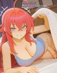 1futa 2025 ahoge ai_generated artist_name big_breasts big_breasts big_chest blush breasts breasts breasts bust busty chest cleavage cock cum dick ejaculation erection eyebrows_visible_through_hair foreskin futanari heart heart-shaped_pupils hi_res high_quality high_resolution high_school_dxd highres large_breasts large_testicles long_hair newhalf novalust patreon patreon_username penis phimosis red_hair rias_gremory solo stable_diffusion symbol-shaped_pupils tank_top testicles trembling twitching_penis uncensored watermark