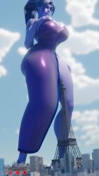 1girls 3d 3d_(artwork) amelie_lacroix big_breasts blizzard_entertainment breasts city clothed clothed_female dress european european_female female female_focus female_only french french_female giantess hourglass_figure hourglass_figured_female huge_breasts jessicagts large_boobs large_breasts mature mature_female mature_woman overwatch overwatch_2 purple_hair purple_hair_female purple_skin purple_skinned_female scrag_widowmaker solo solo_female solo_focus video_game_character voluptuous voluptuous_female widowmaker