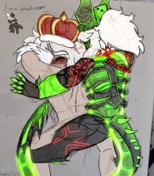 1x1x1x1 1x1x1x1_(forsaken) anal anal_sex block_tales block_tales(roblox) crack_pairing crack_ship crown cruel_king cruel_king_(block_tales) doggy_style forsaken_(roblox) gay gay_sex genderfluid glowing_body glowing_tattoo horns ice king male older_male skeleton skin_pattern sparks_artz tail tattoo