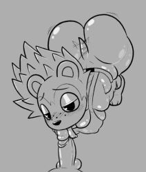 animal_crossing ass blush freckles furry hedgehog lewdydoodls licking licking_penis line_art looking_at_viewer pov sable_able spiked_hair spikes tail_wagging thick_ass thick_thighs