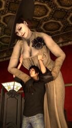 1boy 1girls alcina_dimitrescu big_ass big_breasts big_thighs bigger_female breasts bust busty capcom chest curvaceous curvy curvy_figure dean_demasso doom4rus female hips hourglass_figure huge_ass huge_breasts huge_thighs large_ass large_breasts large_thighs larger_female legs light-skinned_female light-skinned_male light_skin male male/female mature mature_anthro mature_female milf pale-skinned_female pale_skin resident_evil resident_evil_8:_village shorter_male slim_waist smaller_male straight tall tall_female taller_female taller_girl thick thick_hips thick_legs thick_thighs thighs voluptuous waist wide_hips wide_thighs