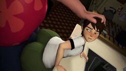 2boys 3d animated ass ben_10 ben_tennyson gay gigantic_ass grinding huge_ass male male_only max_tennyson sound tagme thordersfm video yaoi