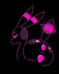 4:5 animal_genitalia animal_vulva animated anus ass bioluminescence canid canine canine_genitalia canine_vulva eeveelution female feral generation_2_pokemon genitals glowing ikakins low_res mammal nintendo pokemon pokemon_(species) puffy_anus short_playtime solo spread_butt spreading umbreon upside_down_vulva vulva