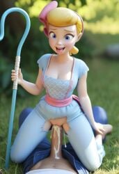 3d accurate_art_style ai_generated bo_peep clothed cum cum_in_pussy cum_inside disney ejaculation female male penis penis_in_pussy pixar pussy toy_story toy_story_4 vaginal_penetration