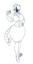 big_breasts breasts cleavage female furry huge_breasts lunarspy tagme thick_thighs wide_hips