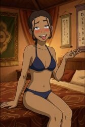 ai_generated avatar_the_last_airbender cartoon katara nickelodeon solo spread_legs