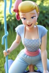 3d accurate_art_style ai_generated bo_peep clothed disney penis penis_in_pussy pixar toy_story toy_story_4 vaginal_penetration