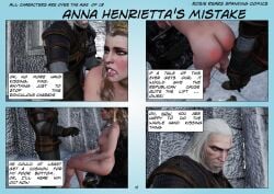 anna_henrietta celebrity geralt_of_rivia netflix spanking the_witcher the_witcher_2 video_game_character