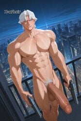 balls bara big_ass big_balls big_penis dante dante_(devil_may_cry) gay gay_sex