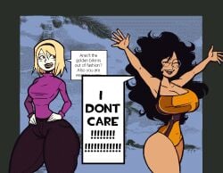 golden_bikini homestuck huge_ass huge_breasts jade_harley rose_lalonde tagme ykujo