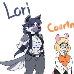 big_breasts breasts cleavage female furry huge_breasts mad_n_evil tagme thick_thighs wide_hips