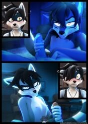 accidental_incest_(lore) after_transformation alternative_fashion anthro armpit_hair bedroom_eyes big_penis black_hair blue_body blue_fur blush blushing_profusely body_hair bouncing_breasts breasts brother_(lore) brother_and_sister_(lore) canid canine canis chair claws clothed clothing comic digitigrade duo electronics emo emo_haircut emo_hairstyle erect_nipples erection fantasizing fantasy felix_(striped_sins) female flat_chested fur furniture genitals grin hair handjob hi_res incest_(lore) long_penis looking_at_porn looking_at_viewer male male/female mammal masturbation narrowed_eyes nipples nude nude_anthro nude_female nude_male office_chair party party_sex penile penis penis_between_breasts penis_grab playful pornography procyonid purple_eyes raccoon relaxed_expression relaxing ryder_(striped_sins) seducing_viewer seductive sex sex_party sexy_eyes shelf shirt shocked sibling_(lore) sibling_lust sigh sighing sister_(lore) smile smiling_at_viewer smug_grin spread_legs spreading squish striped_sins surprised surprised_expression table tank_top text thick_penis thin_penis topless topless_anthro topless_female topwear transformation twins_(lore) url watching_video willitfit wolf wolf_tail yellow_eyes