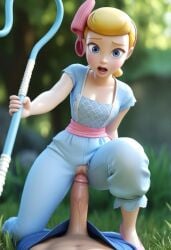 3d accurate_art_style ai_generated bo_peep clothed disney penis penis_in_pussy pixar toy_story toy_story_4 vaginal_penetration