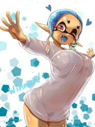 2025 background big_breasts bikini bikini_bottom bikini_top breasts clothing digital_drawing_(artwork) digital_media_(artwork) eyebrows frye_(splatoon) frye_onaga hearts hi_res light-skinned_female light_blue_hair light_skin nintendo one_eye_closed one_eye_open open_mouth see-through_clothing solo splatfest splatoon splatoon_(series) splatoon_3 summer_nights_splatfest t2ukmyjm tentacle tentacle_hair text tongue wink winking_at_viewer