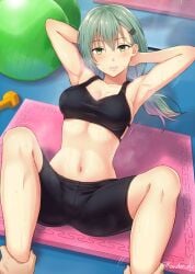 suzuya (kantai collection) from kantai collection by kanden sky