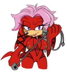 archie_comics breasts colorized colorized_edit furry leatherruffian lien-da mobian mobian_(species) mobian_echidna nipples nude_female open_mouth pink_hair purple_eyes pussy red_fur sega sexy sonic_(series) sonic_the_hedgehog_(archie) sonic_the_hedgehog_(comics) sonic_the_hedgehog_(series) third-party_edit