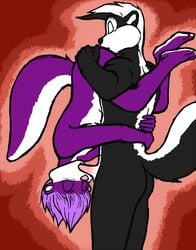 69 anthro cunnilingus female fifi_la_fume looney_tunes luraiokun male mammal nude oral oral_sex pepe_le_pew sex skunk smooth_fur source_request tiny_toon_adventures vaginal_penetration warner_brothers year_request