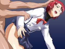 artist_request clothed_sex clothing eye_patch flat_chest mai-hime my-hime nao_yuuki sex skirt tagme