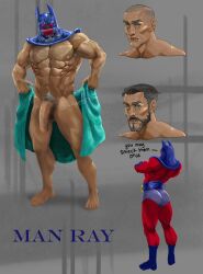 1boy abs ass balls ballsack beard beefy big_cock big_penis body_hair butt buzz_cut costume dilf facial_hair fit flaccid flaccid_penis foreskin gray_hair green_eyes huge_cock huge_penis human intact male male_nipples male_only male_pubic_hair man_ray manly masculine mature_male mostly_nude_male muscles muscular muscular_male nickelodeon partially_retracted_foreskin pecs penis scrotum semi-erect sketzom smooth_skin solo spongebob_squarepants teasing testicles towel uncut veiny_penis villain