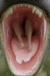 cryptocrisis dragon feet female feral forced human male male/female mammal open_mouth oral_vore toes vore